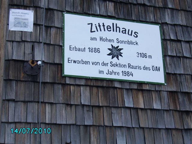 Zittelhaus - goal reached 1330 UTC
